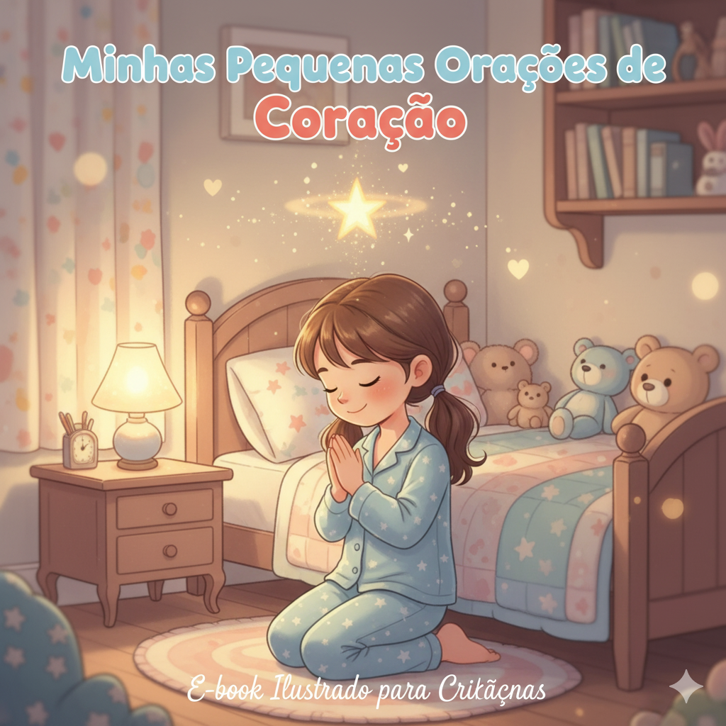 Cover of the e-book 'Minhas Pequenas Orações de Coração'